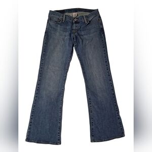 Vintage Y2K Lucky Brand Lotus Lil Maggie Low Rise Flare Leg Jeans Size 30